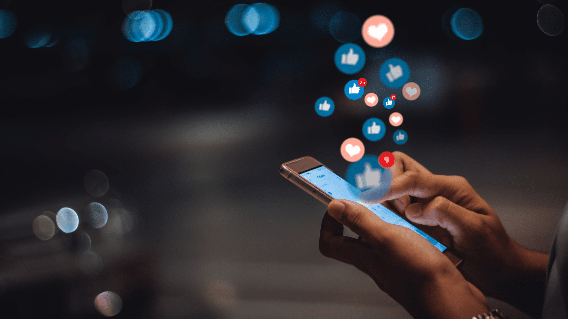 Social Media Marketing Illustration